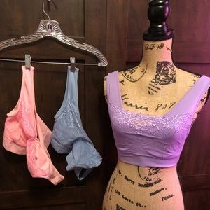Lot of 3 Bralettes